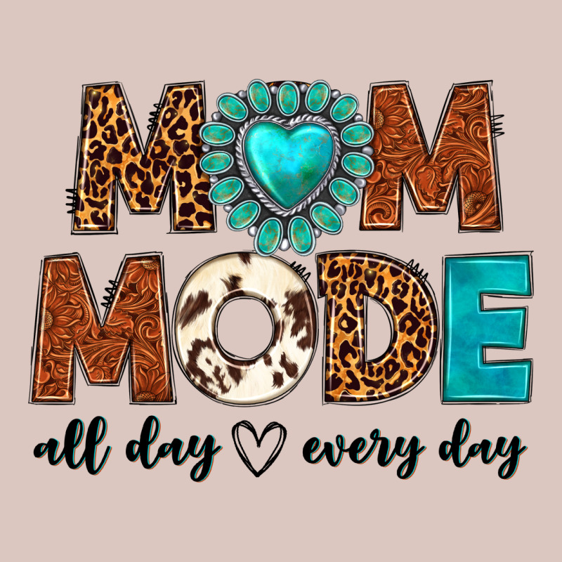 Mom Mode All Day Every Day Premium Hoodie by texasbilliewilder | Teevron