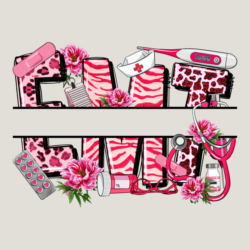 Breast Cancer Emt Emergency Medical Technician Heavy Core Tee by LillyAllenDesigns | Teevron