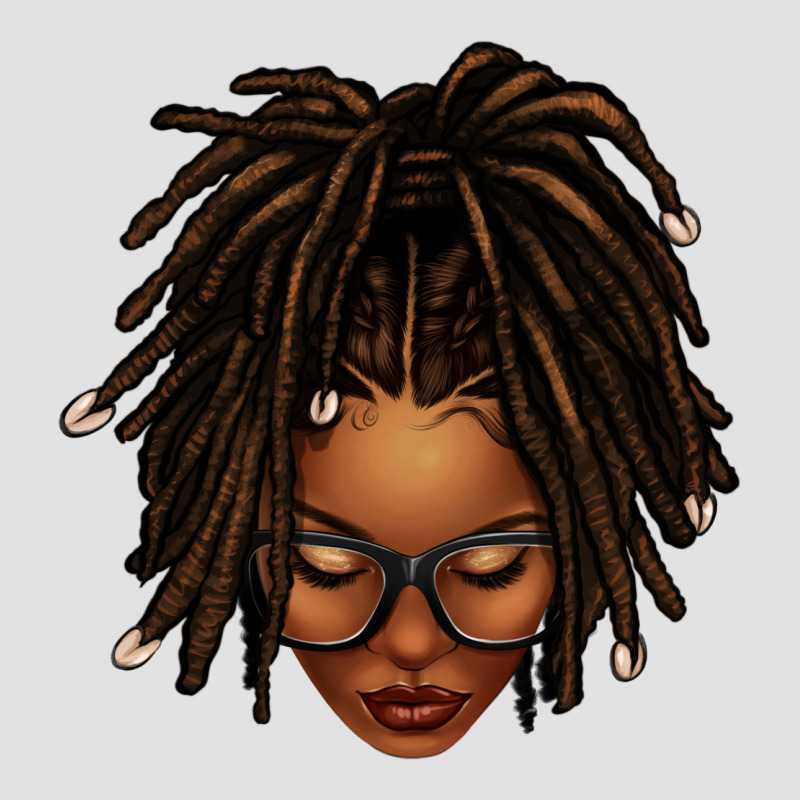 Afro Locs Messy Bun Premium Hoodie by texasbilliewilder | Teevron