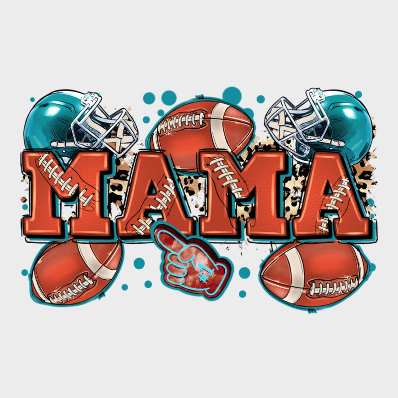 Mama American Football Urban Hoodie by Zillion Design Studio | Teevron