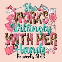 She Works Willingly With Her Hands Urban Hoodie | Teevron
