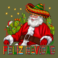 Feliz Navidad Santa With Cactus Classic Tee | Teevron