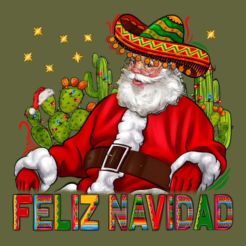 Feliz Navidad Santa With Cactus Classic Tee by BundleAndBundleShop | Teevron