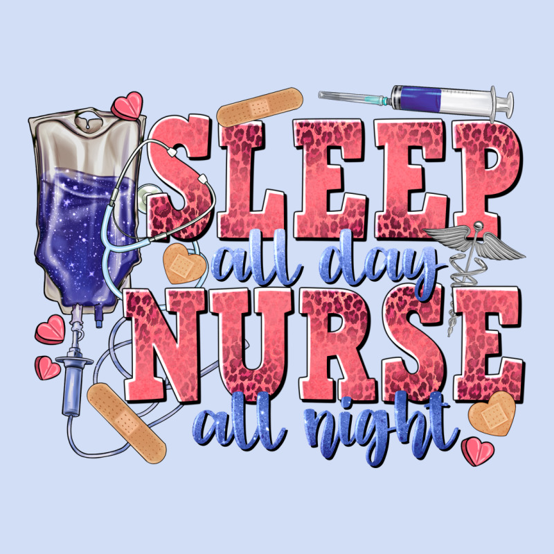 Sleep All Day Nurse All Night Urban Hoodie by texasbilliewilder | Teevron