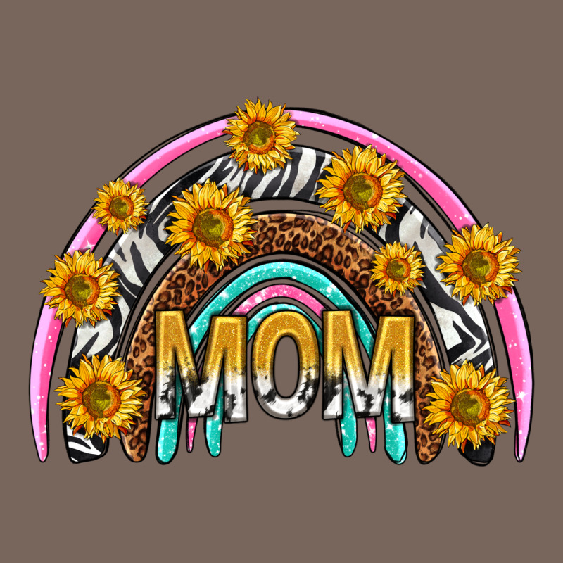 Mom With Sunflower Rainbow Mothers Day Premium Hoodie by texasbilliewilder | Teevron