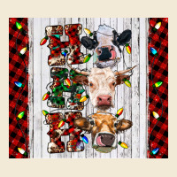 Ho Ho Ho Christmas Cow Premium Hoodie | Teevron