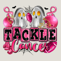 Tackle Cancer With Ghosts Playing Football Heavy Core Tee | Teevron