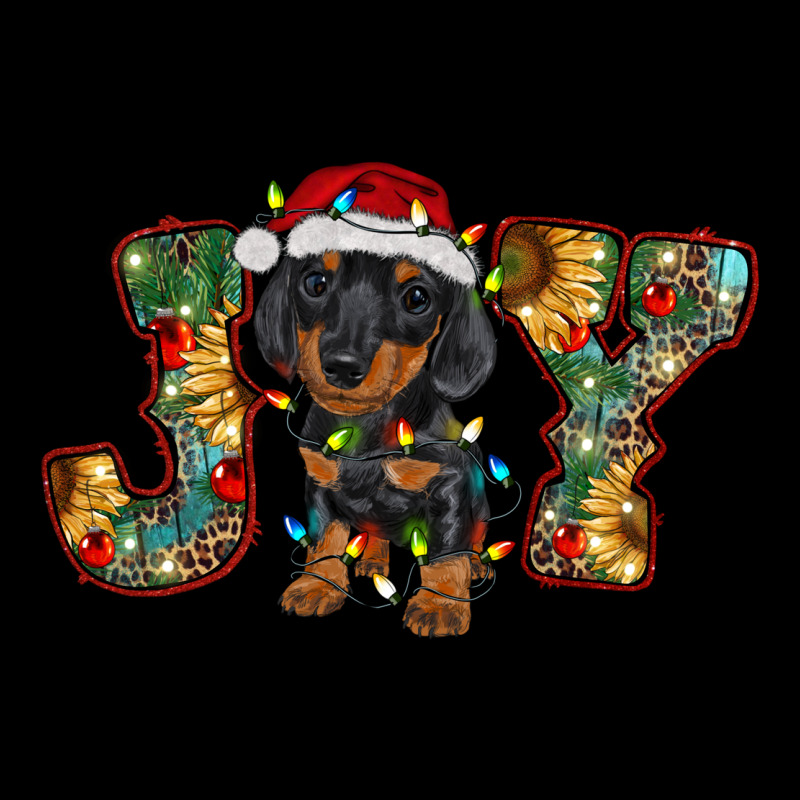 Dachshund Puppy Christmas Joy Urban Hoodie by RanaPortraitStore | Teevron