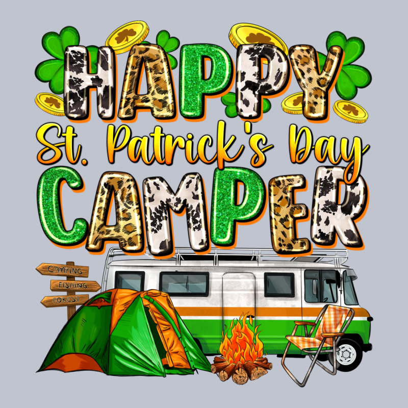Happy St. Patrick's Day Camper Premium Hoodie by Zillion Design Studio | Teevron