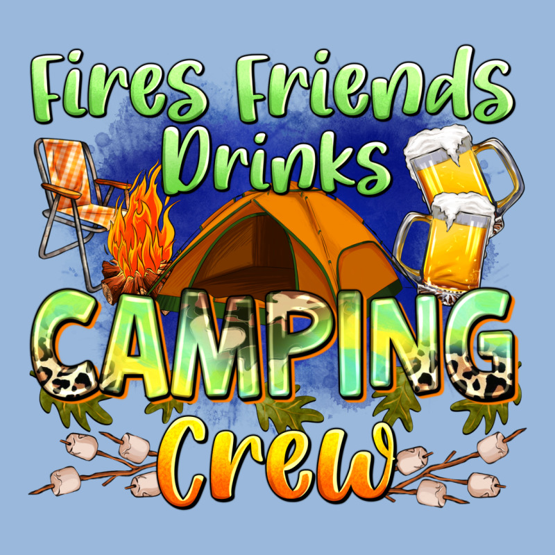 Fires Friends Drinks Camping Crew Premium Hoodie by Zillion Design Studio | Teevron
