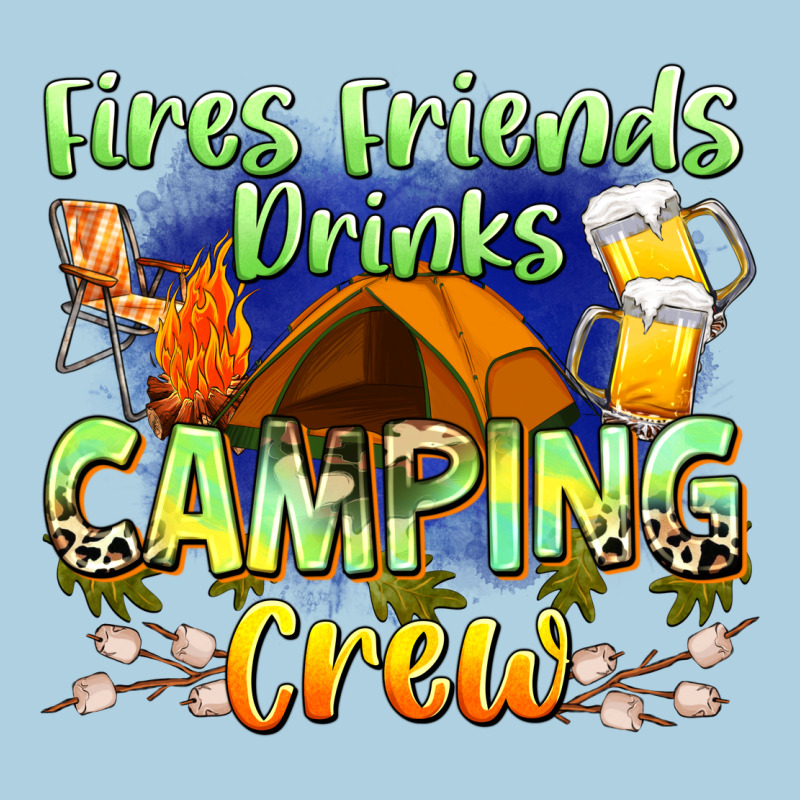 Fires Friends Drinks Camping Crew Premium Hoodie by Zillion Design Studio | Teevron