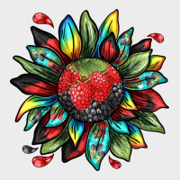 Berry Sunflower Urban Hoodie | Teevron