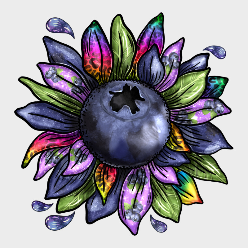 Blueberry Sunflower Urban Hoodie by texasbilliewilder | Teevron
