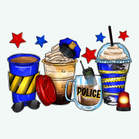 Police Coffee Cups Premium Hoodie | Teevron
