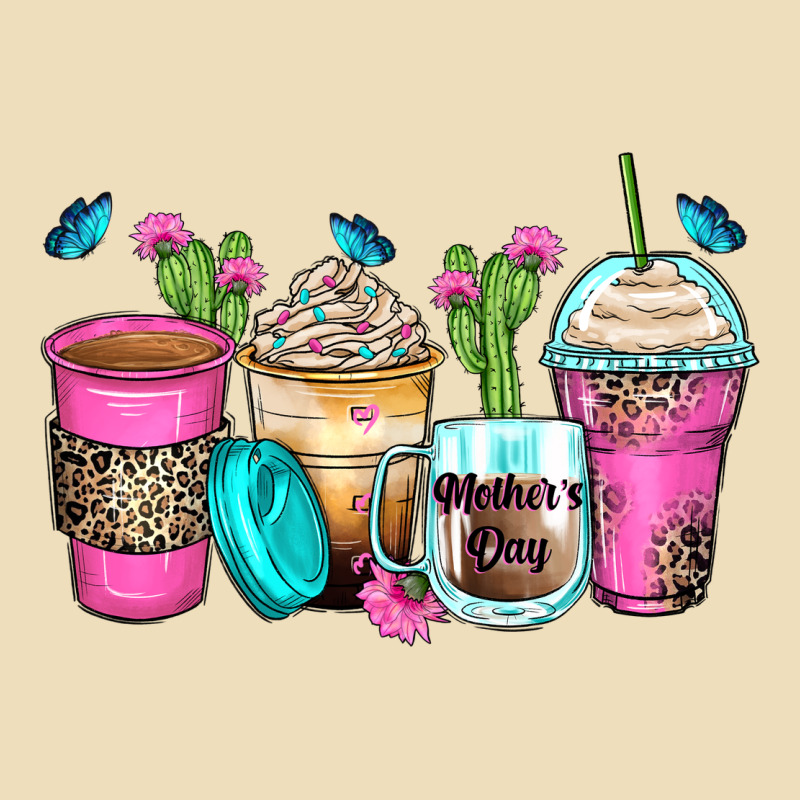 Mother's Day Coffee Cups Premium Hoodie by Zillion Design Studio | Teevron