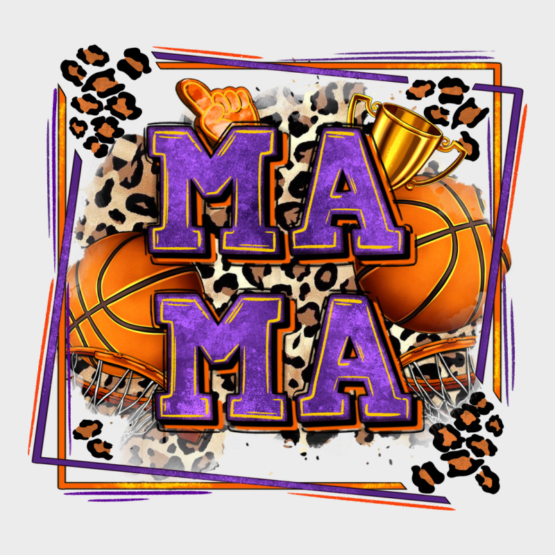 Basketball Mama With Leopard Urban Hoodie by Zillion Design Studio | Teevron
