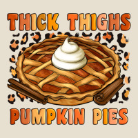 Thick Thighs Pumpkin Pies Urban Heavy Tee | Teevron