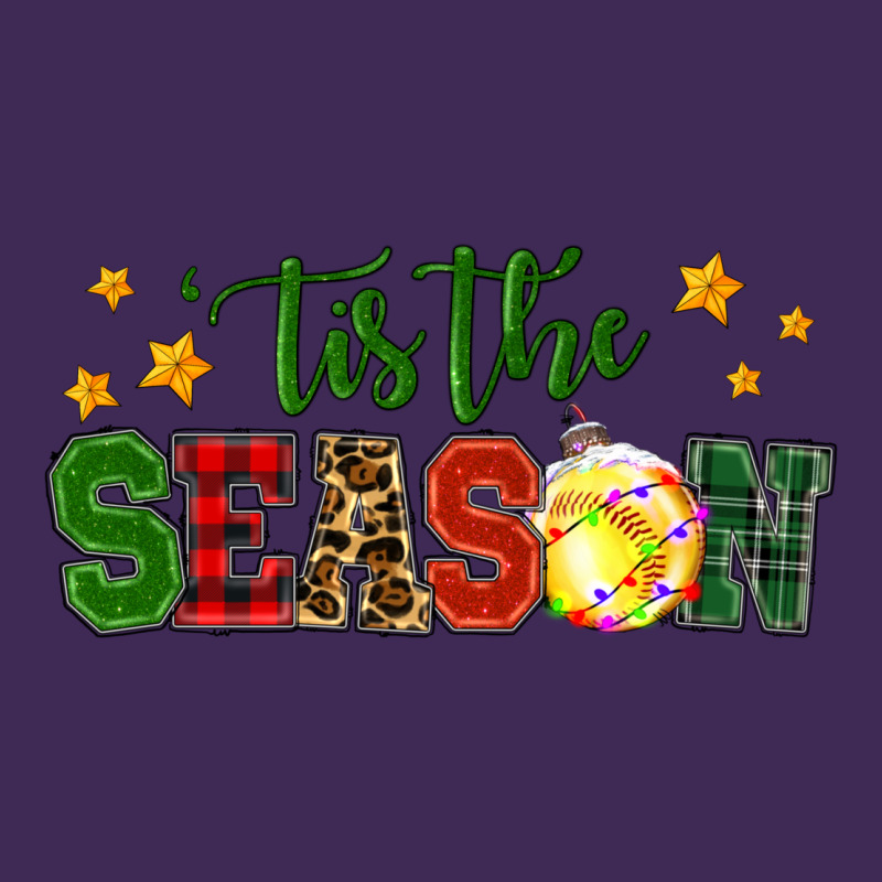 'tis The Season Softball Christmas Premium Hoodie by RanaPortraitStore | Teevron