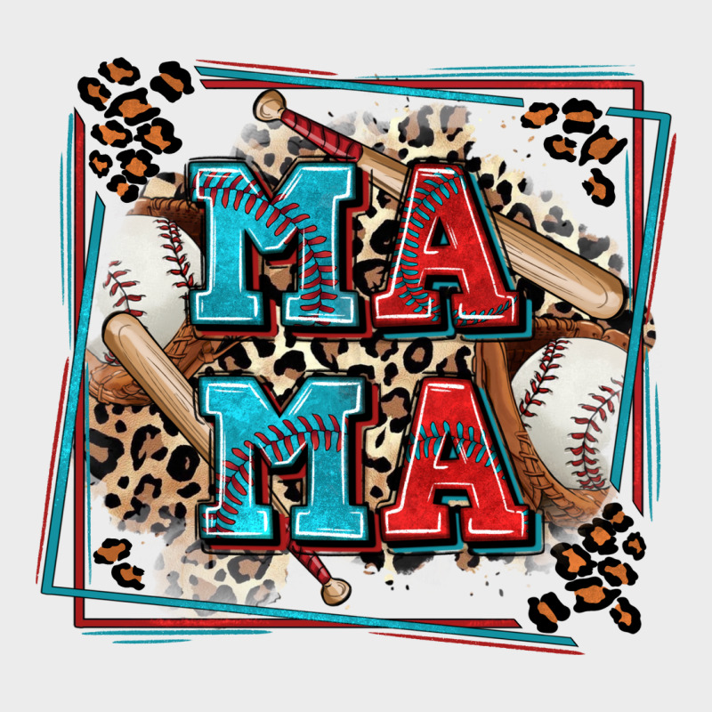 Baseball Mama With Leopard Urban Hoodie by Zillion Design Studio | Teevron