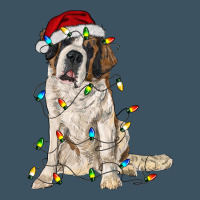 Saint Bernard With Christmas Lights Urban Hoodie | Teevron