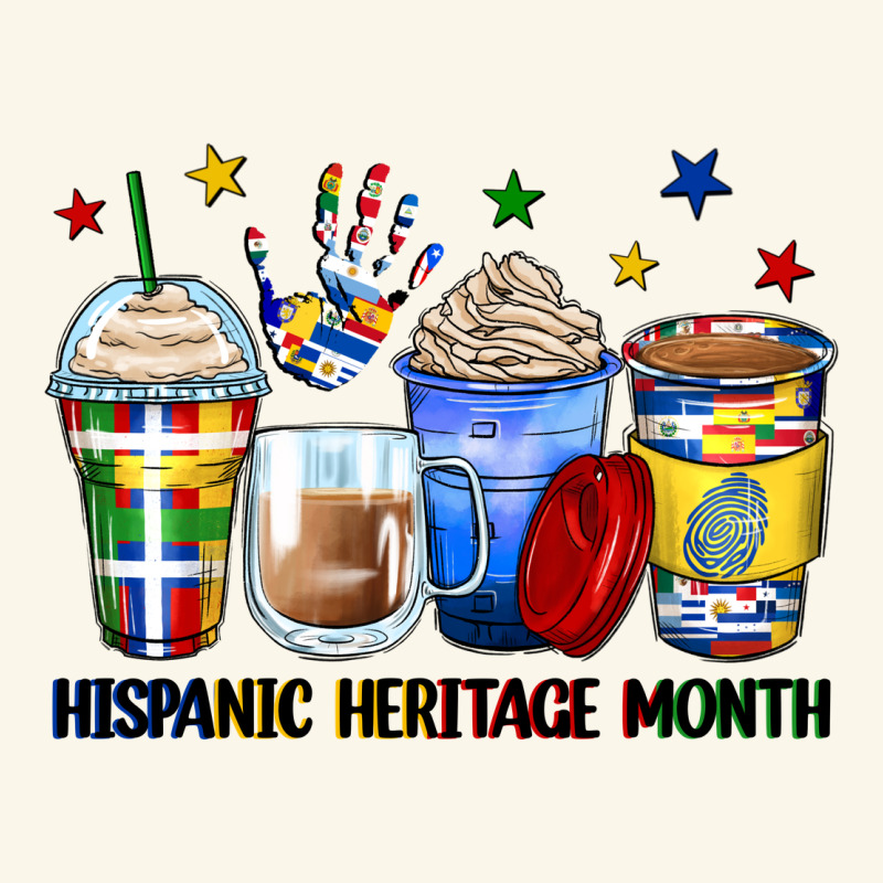 Hispanic Heritage Month Coffee Cups Premium Hoodie by Zillion Design Studio | Teevron