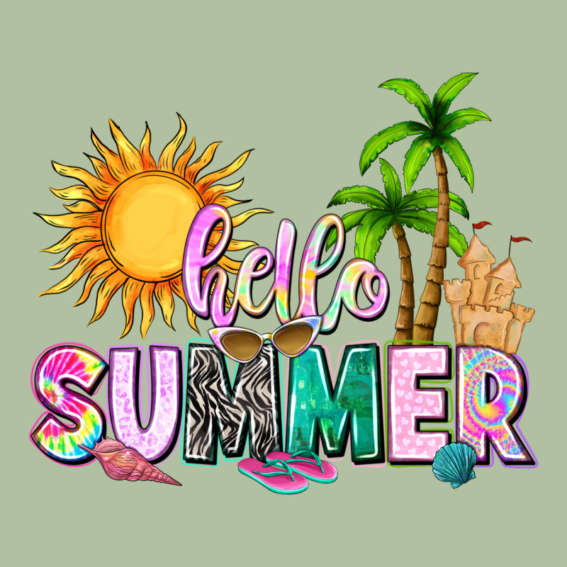 Hello Summer With Sun Urban Hoodie by texasbilliewilder | Teevron