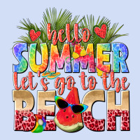 Hello Summer Lets Go To The Beach Urban Hoodie | Teevron