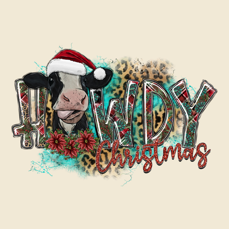 Howdy Christmas Premium Tee by CowhideDigitalArt | Teevron