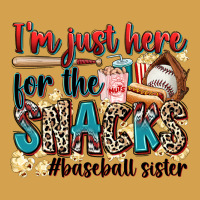 I'm Just Here For The Snacks #baseball Sister Urban Hoodie | Teevron