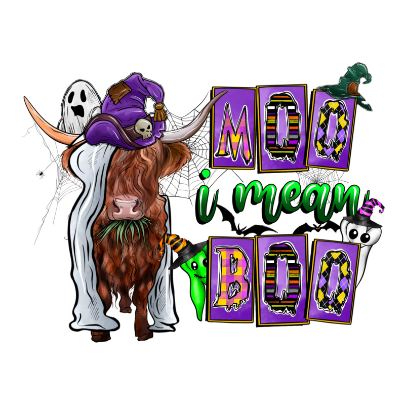 Moo I Mean Boo Premium Tee by CowhideDigitalArt | Teevron