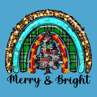 Merry And Bright Rainbow Christmas Premium Hoodie | Teevron