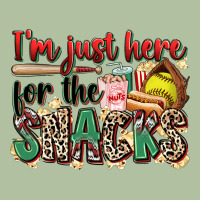 I'm Just Here For The Snacks Softball Urban Hoodie | Teevron