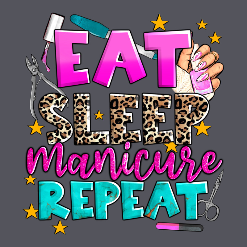 Eat Sleep Manicure Repeat Vintage Hoodie by AdoDesignShop | Teevron