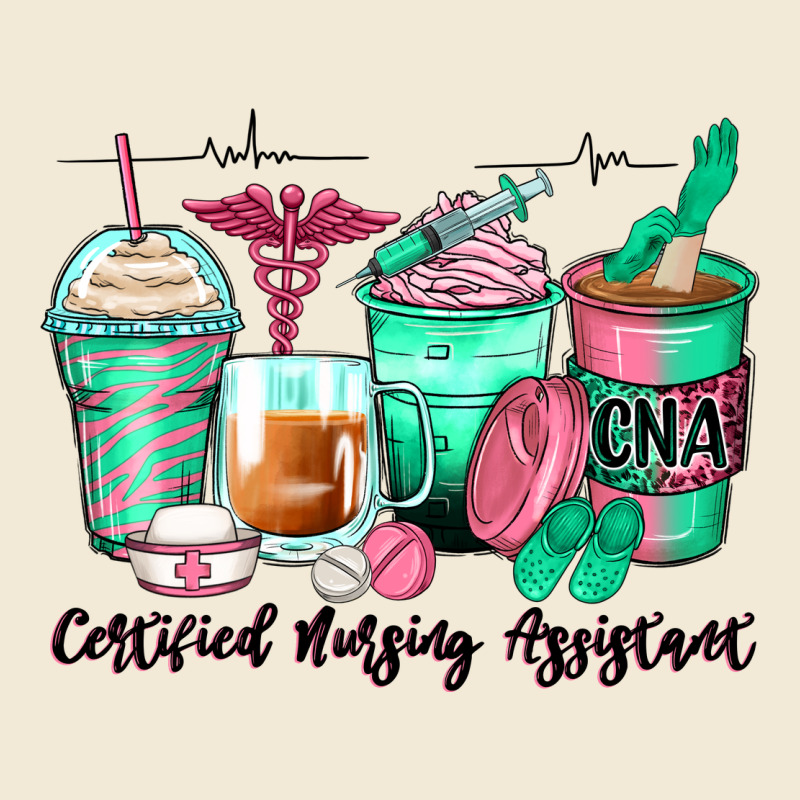 Certified Nursing Assistant Coffee Cups Premium Hoodie by Zillion Design Studio | Teevron