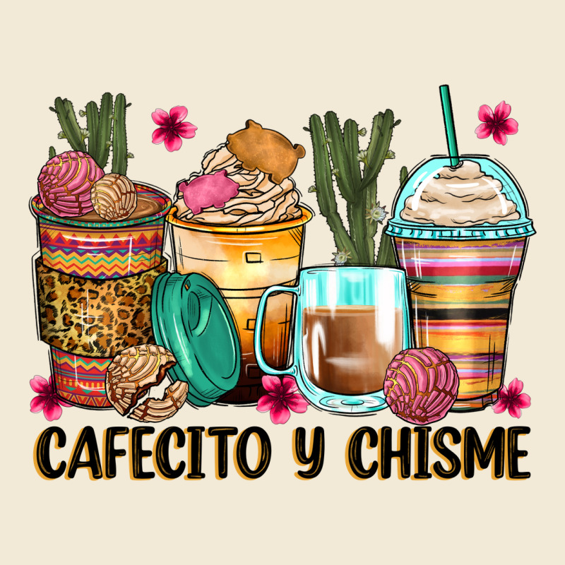 Cafecito Y Chisme Coffee Cups Premium Hoodie by Zillion Design Studio | Teevron