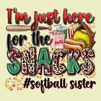 I'm Just Here For The Snacks #softball Sister Urban Hoodie | Teevron