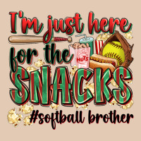 I'm Just Here For The Snacks #softball Brother Urban Hoodie | Teevron