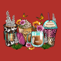 Floral Coffee Cups Premium Hoodie | Teevron