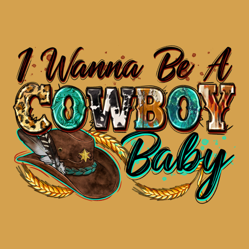 I Wanna Be A Cowboy Baby Urban Hoodie by Zillion Design Studio | Teevron