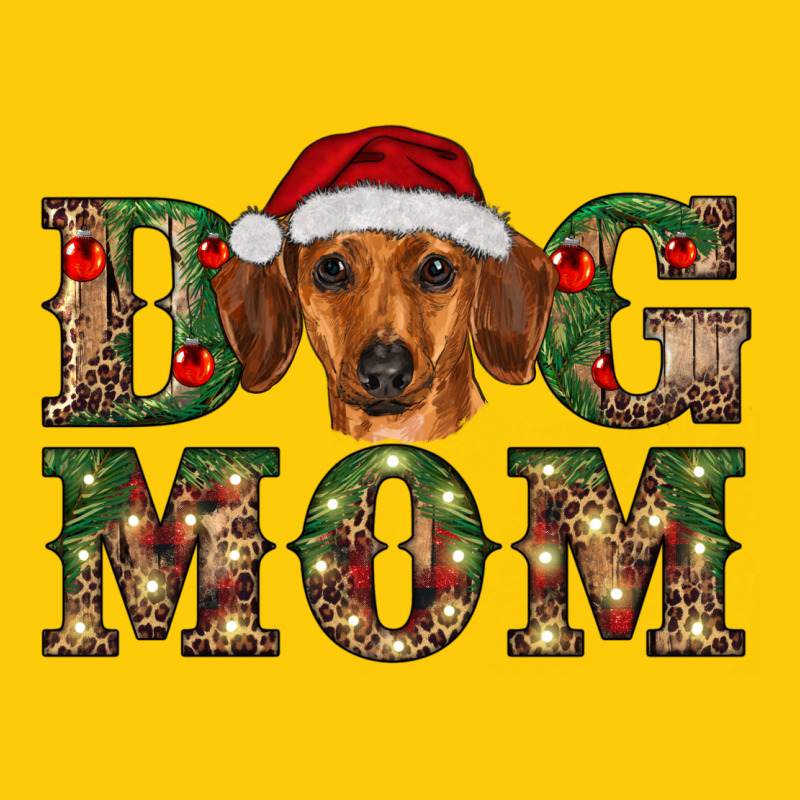 Christmas Dog Mom Dachshund Premium Hoodie by RanaPortraitStore | Teevron