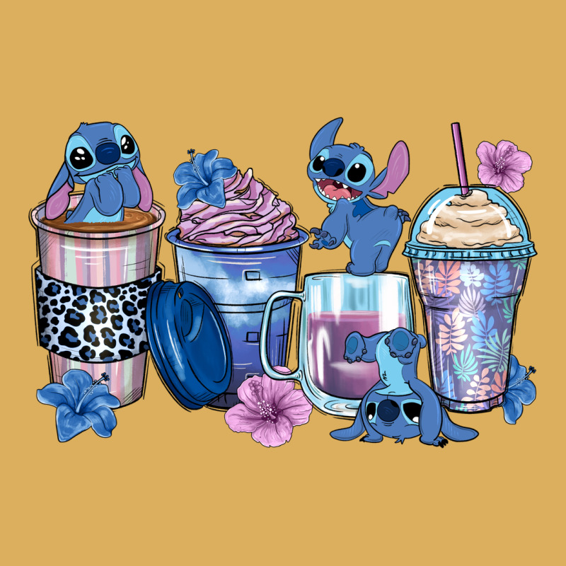 Stitch Coffee Cups Premium Hoodie by Zillion Design Studio | Teevron