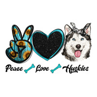 peace love huskies | Teevron