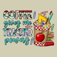 Coffee Gives Me Teacher Powers Heavy Core Tee | Teevron
