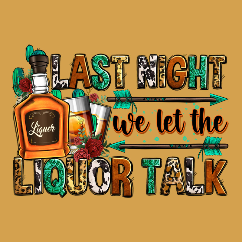 Last Night We Let The Liquor Talk Urban Hoodie by Zillion Design Studio | Teevron