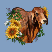 Brahman Bull With Sunflowers Urban Hoodie | Teevron