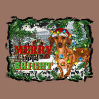 Merry And Bright  Dachshund With Farm Premium Hoodie | Teevron
