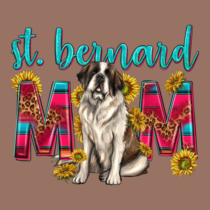 Western St Bernard Mom Premium Hoodie by texasbilliewilder | Teevron