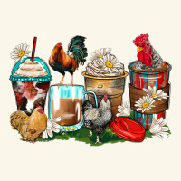 Rooster Coffee Cups Premium Hoodie | Teevron