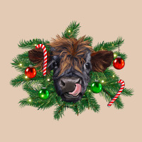 Christmas Highland Calf Urban Hoodie | Teevron