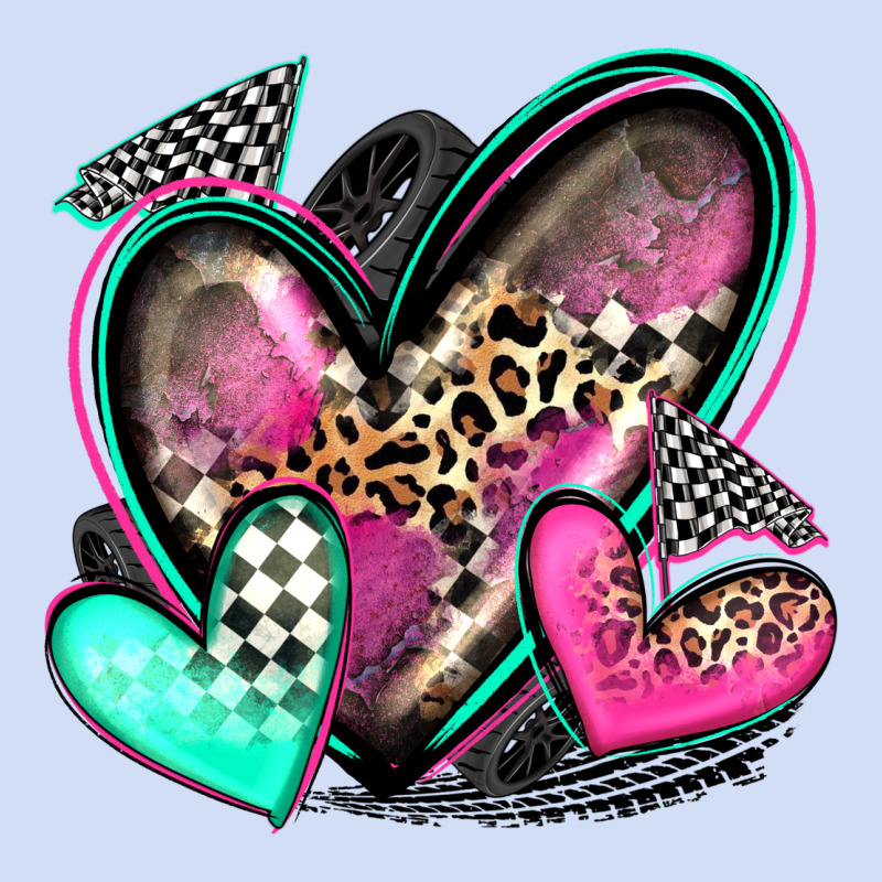 Race Hearts Urban Hoodie by Zillion Design Studio | Teevron